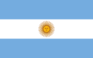 Vlag van Argentinië.